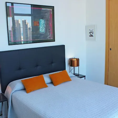 De Lujo Con Terraza Privada Y Vistas Al Mar En Torre Lúgano * Benidorm