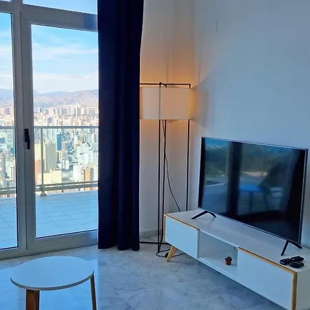 Skyline 20 De Lujo Con Terraza Privada Y Vistas Al Mar Appartement Benidorm