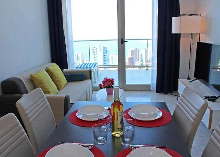 De Lujo Con Terraza Privada Y Vistas Al Mar En Torre Lúgano *