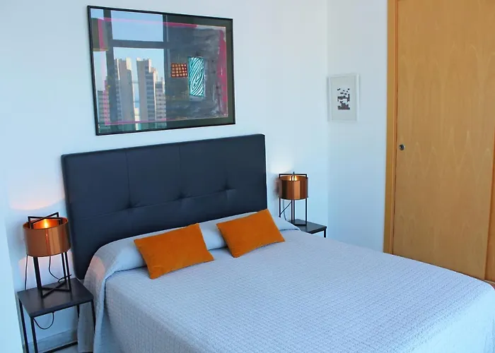De Lujo Con Terraza Privada Y Vistas Al Mar En Torre Lúgano * Benidorm